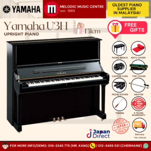 Yamaha U3H Acoustic Piano